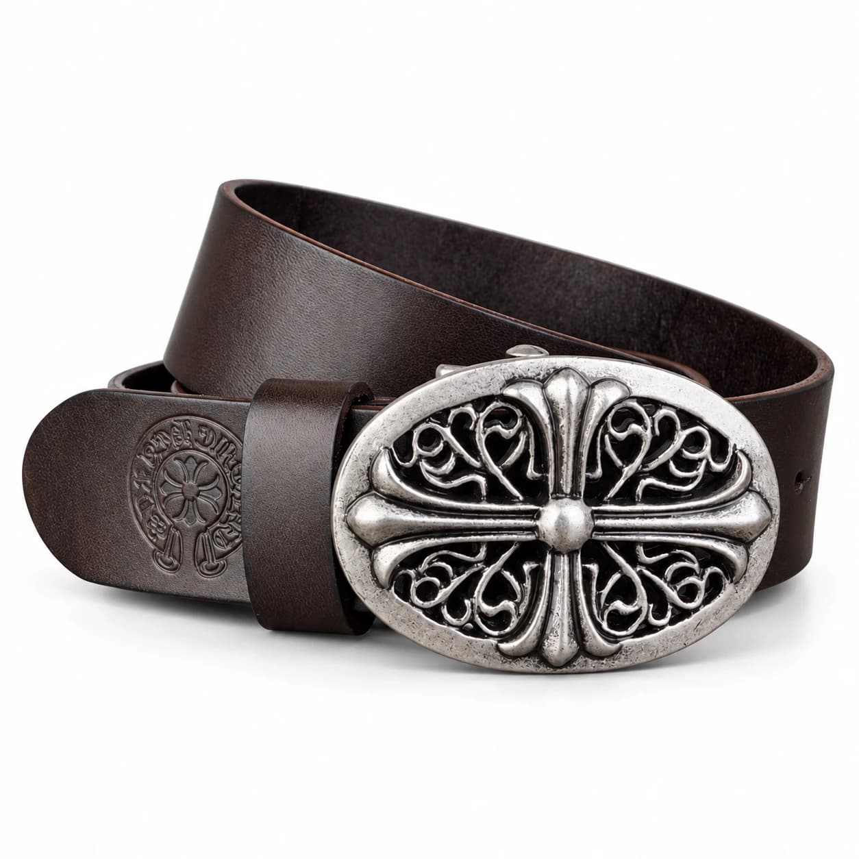 Cross Leather Belt — view 7