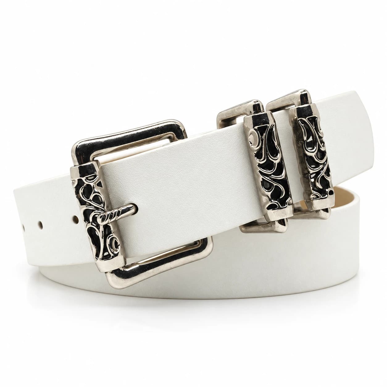 Cross Leather Belt — view 3