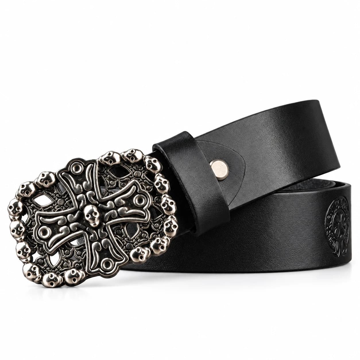 Cross Leather Belt — view 5