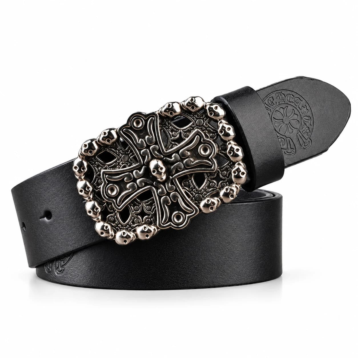Cross Leather Belt — view 7