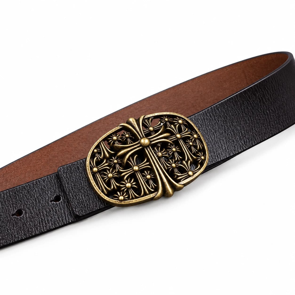 Cross Leather Belt — view 6