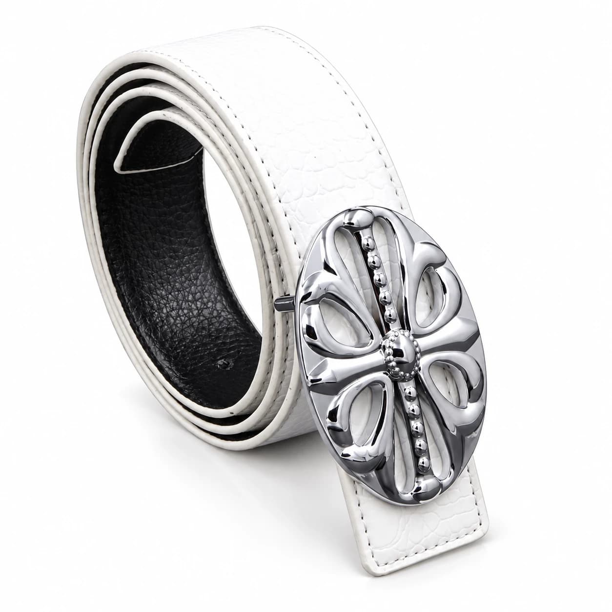 Cross Leather Belt — view 10
