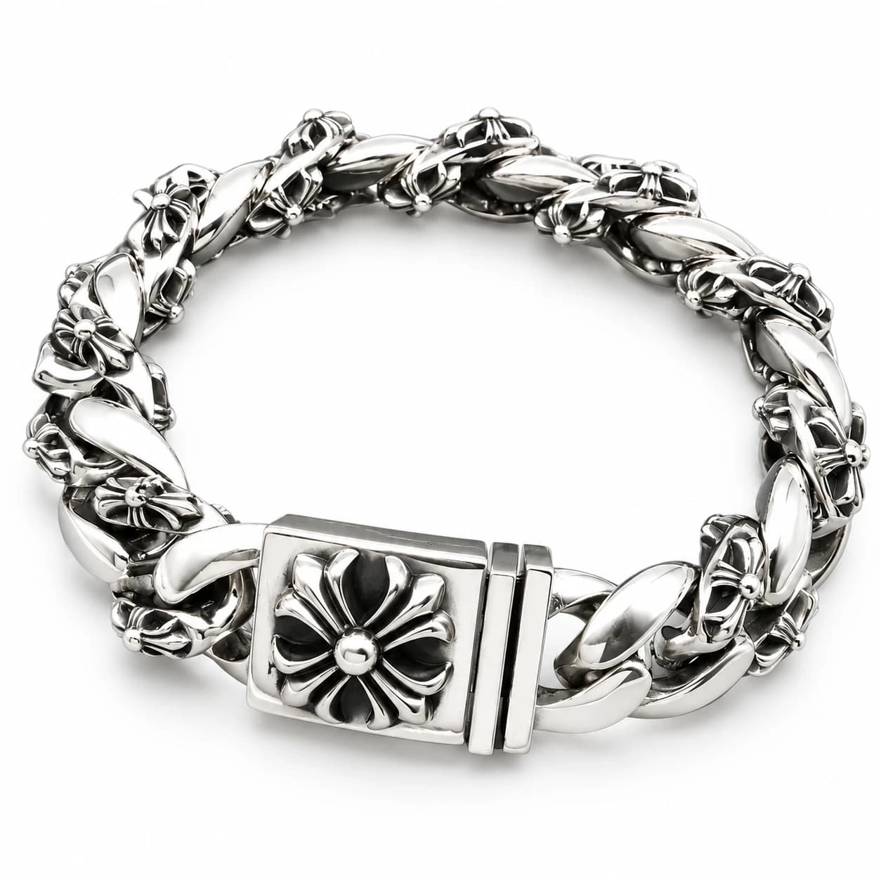 Gothic Cross Bracelet