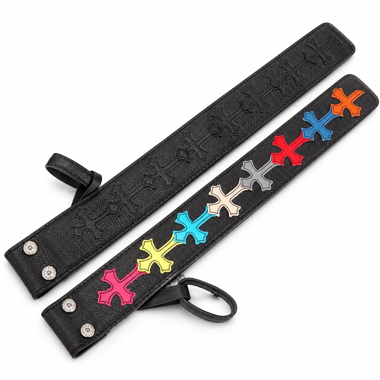 Cross Leather Belt — view 9