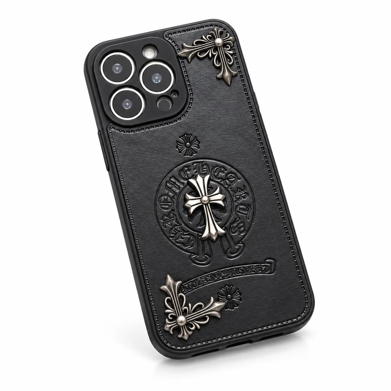 Leather Cross iPhone Case — view 4