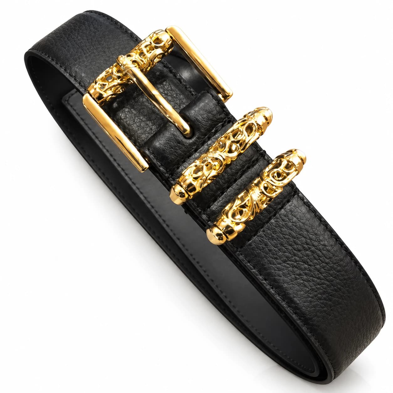 Cross Leather Belt — view 4
