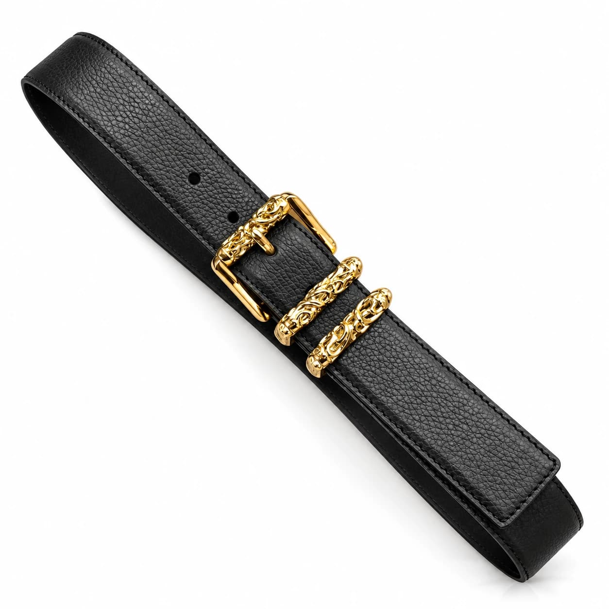 Cross Leather Belt — view 7