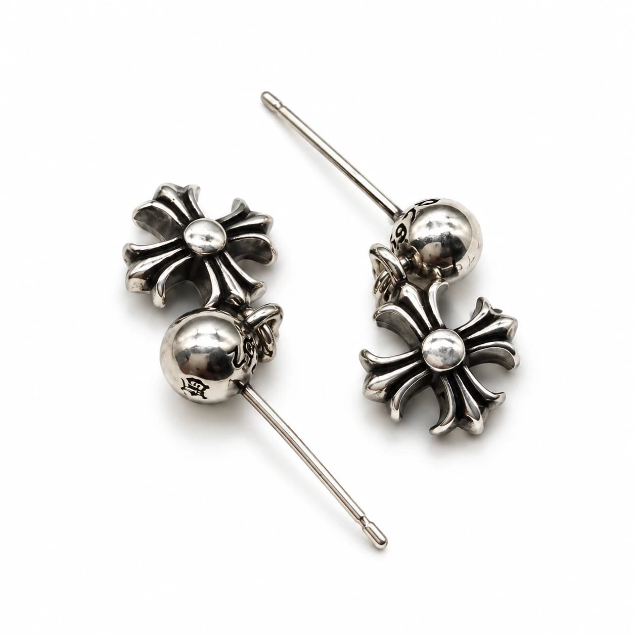 Cross Drop Earrings — view 10