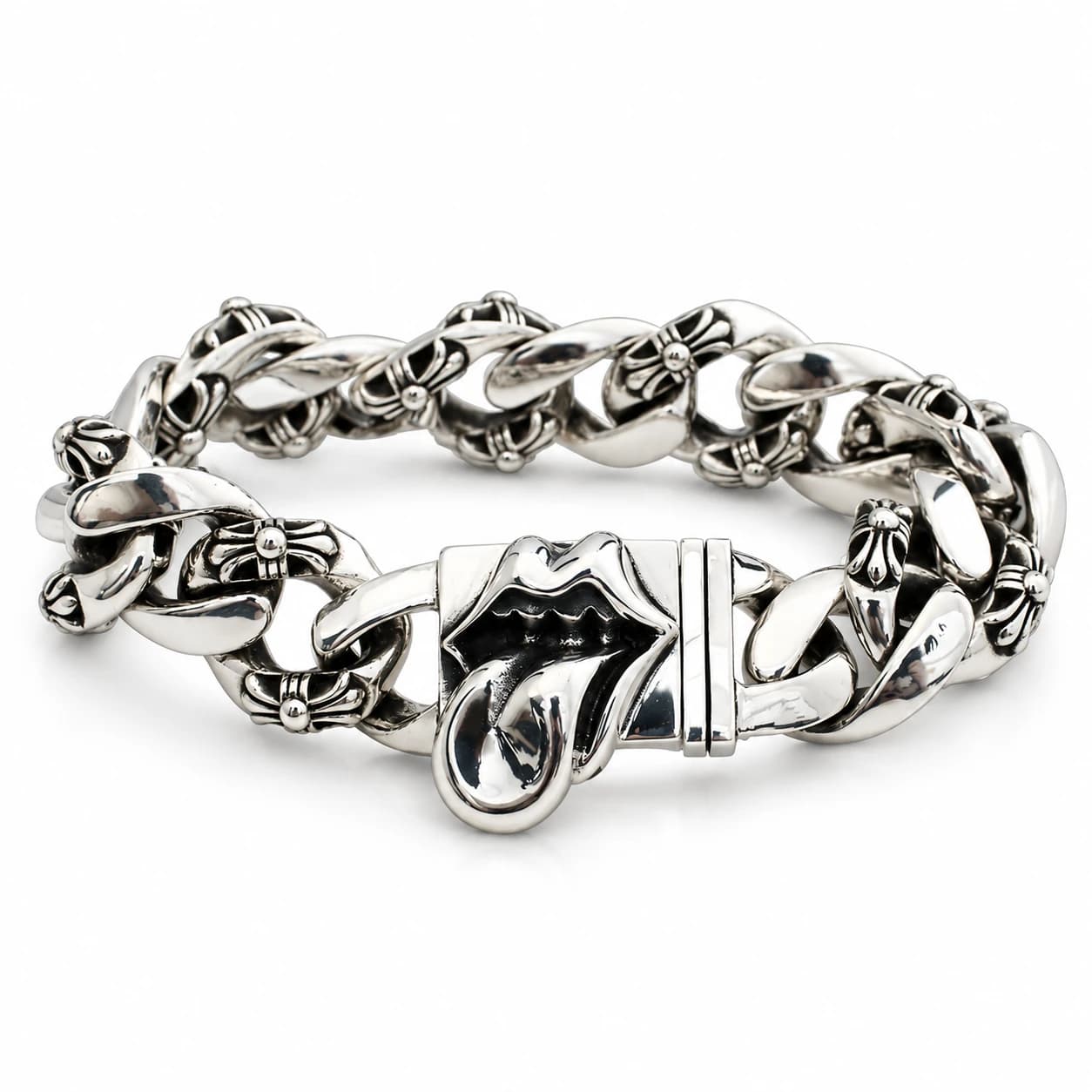 Gothic Cross Bracelet