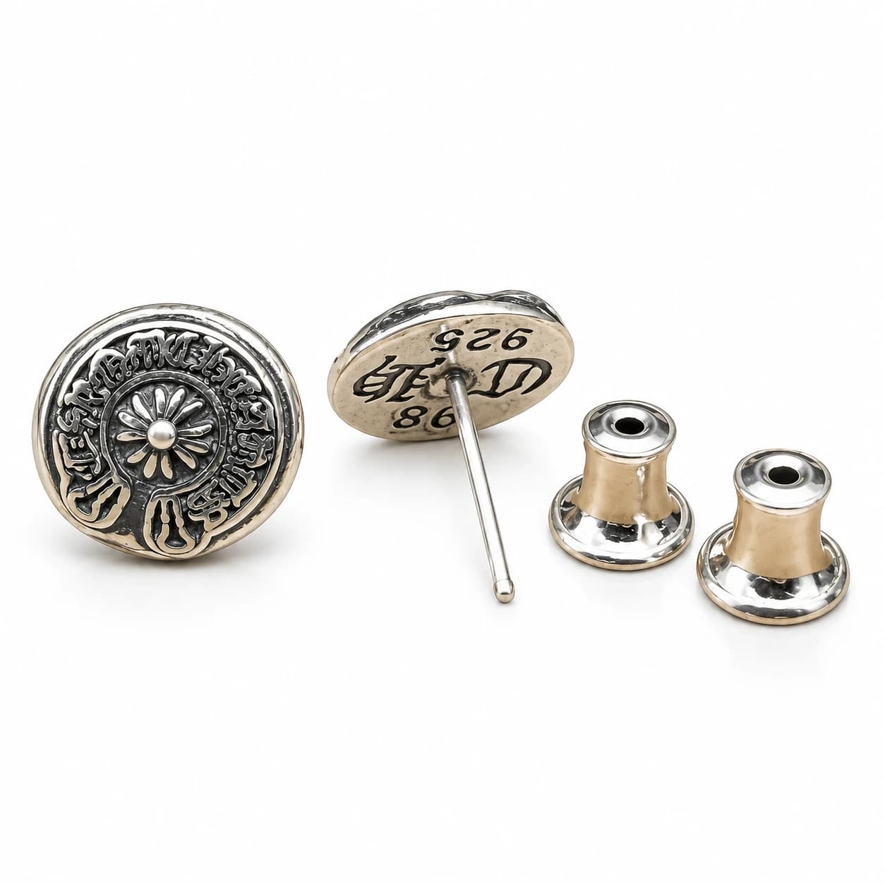 Cross Drop Earrings — view 4