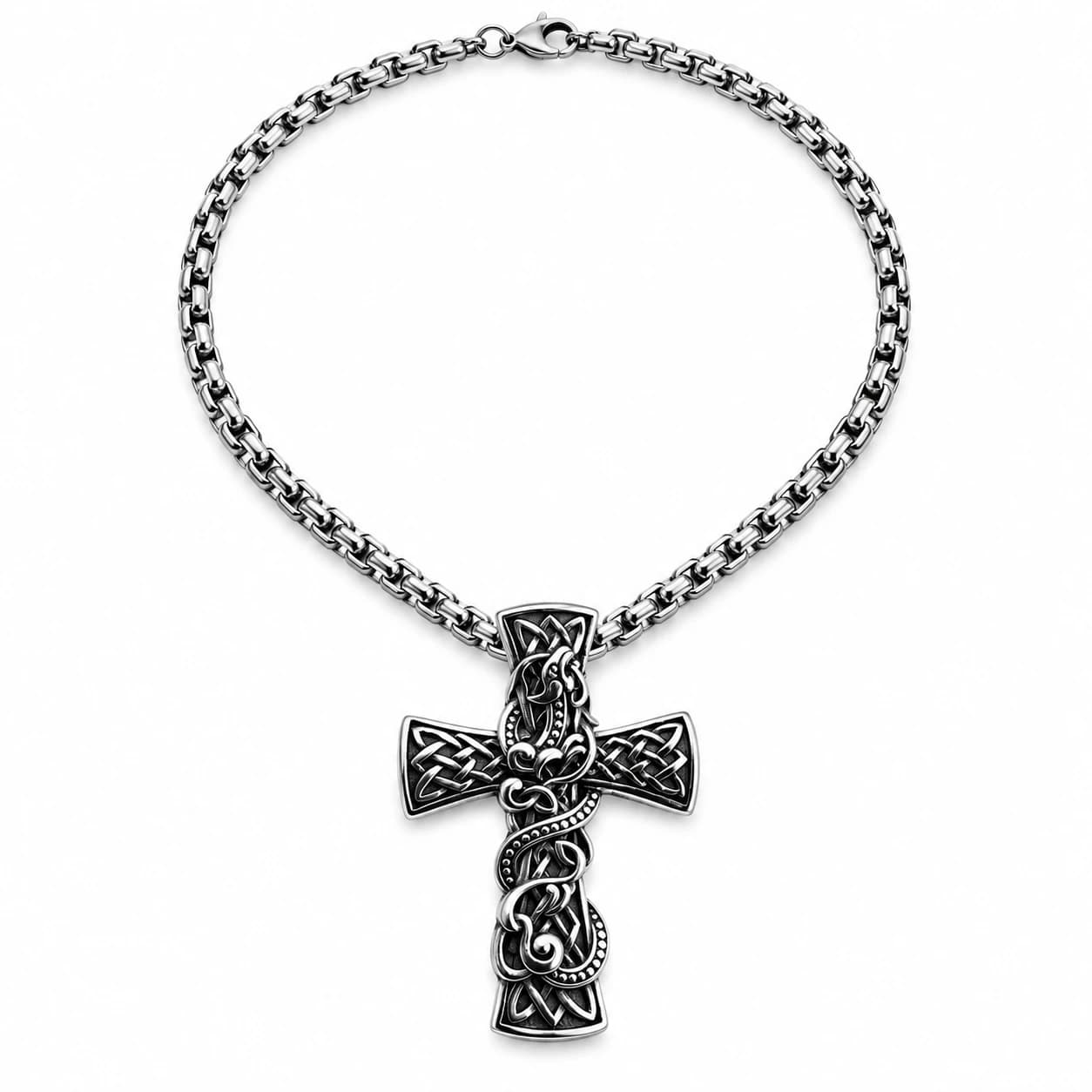 Cross Necklace — view 4