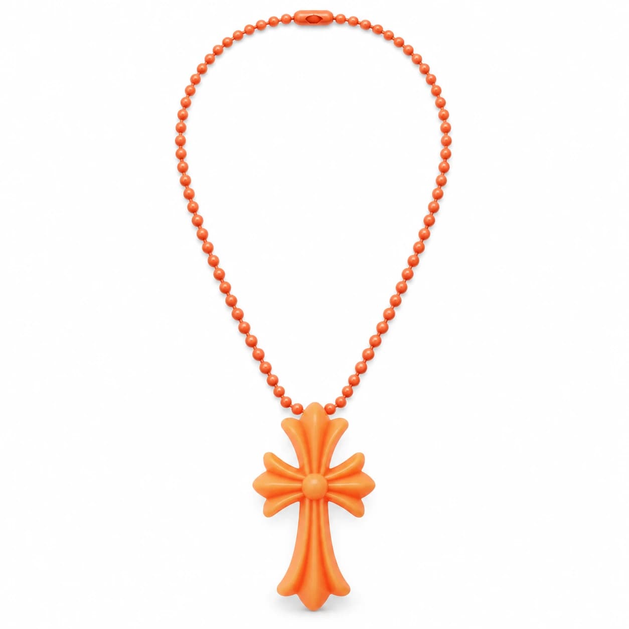 Silichrome Cross Necklace — view 8