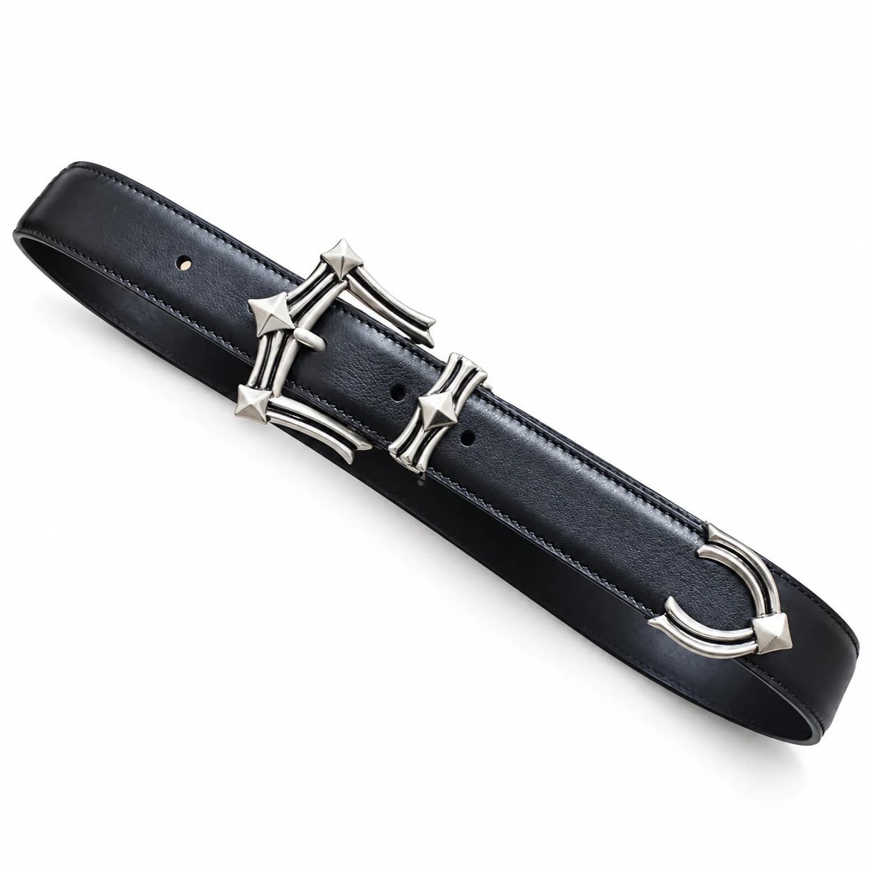 Cross Leather Belt