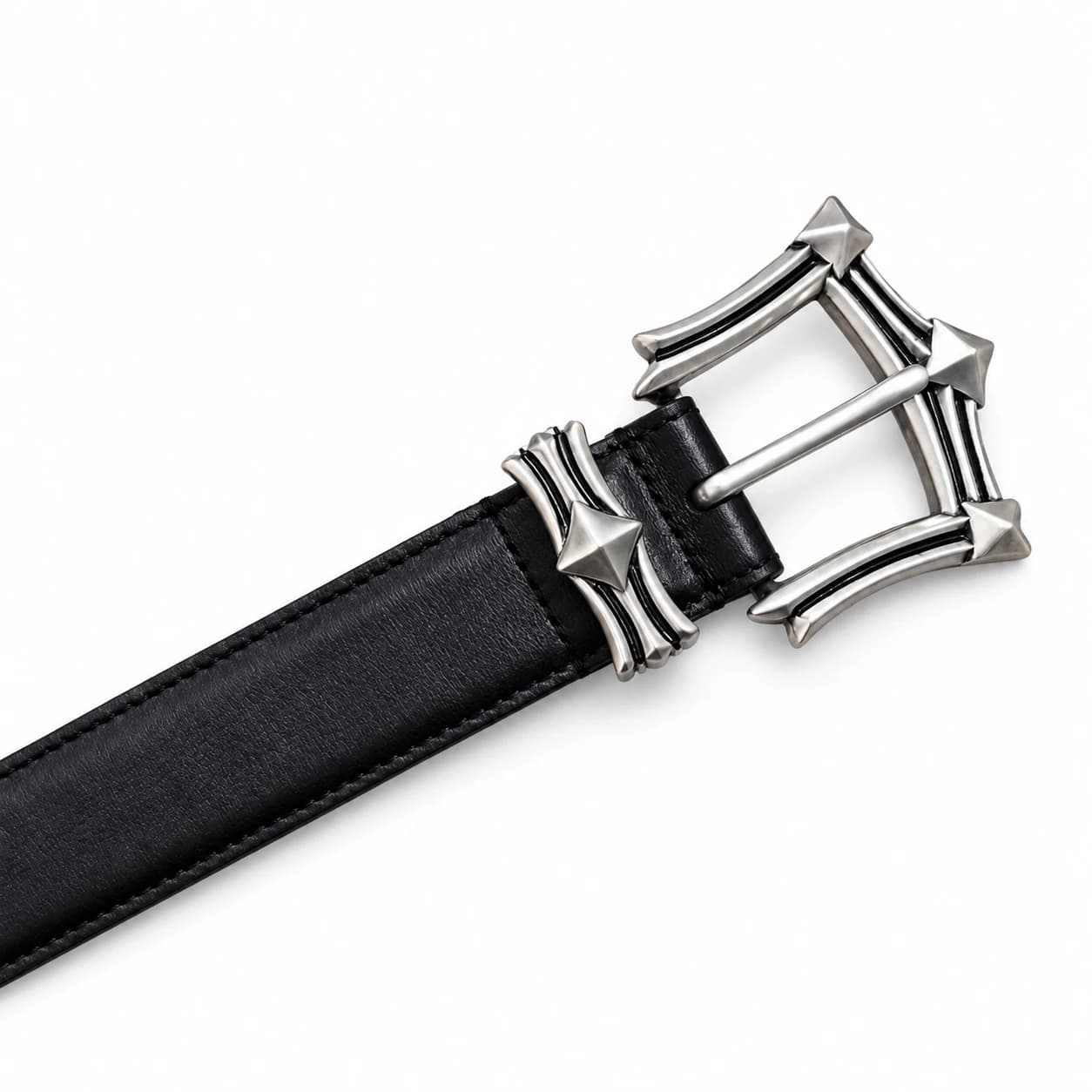 Cross Leather Belt — view 3