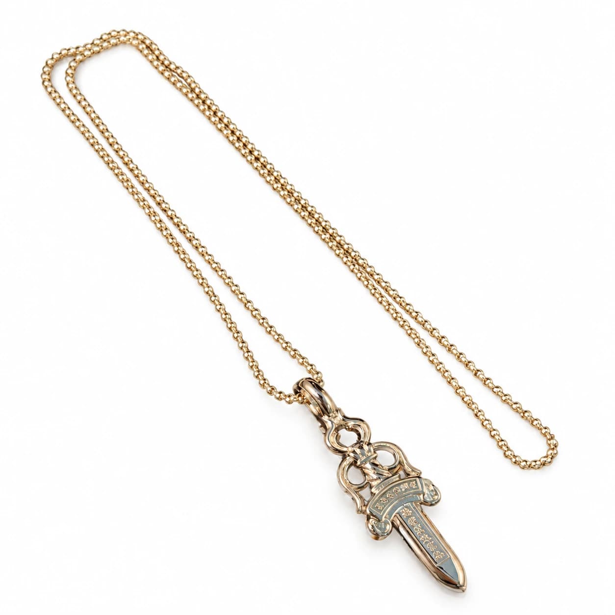 Sword Pendant Necklace — view 4